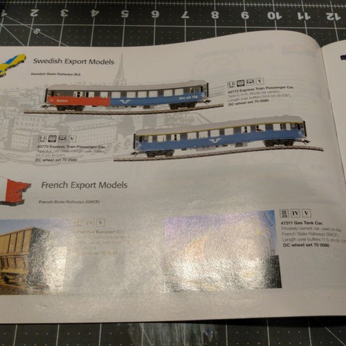 Marklin New Items 1997 catalog HO N Z 1 Gauge - Picture 6 of 9