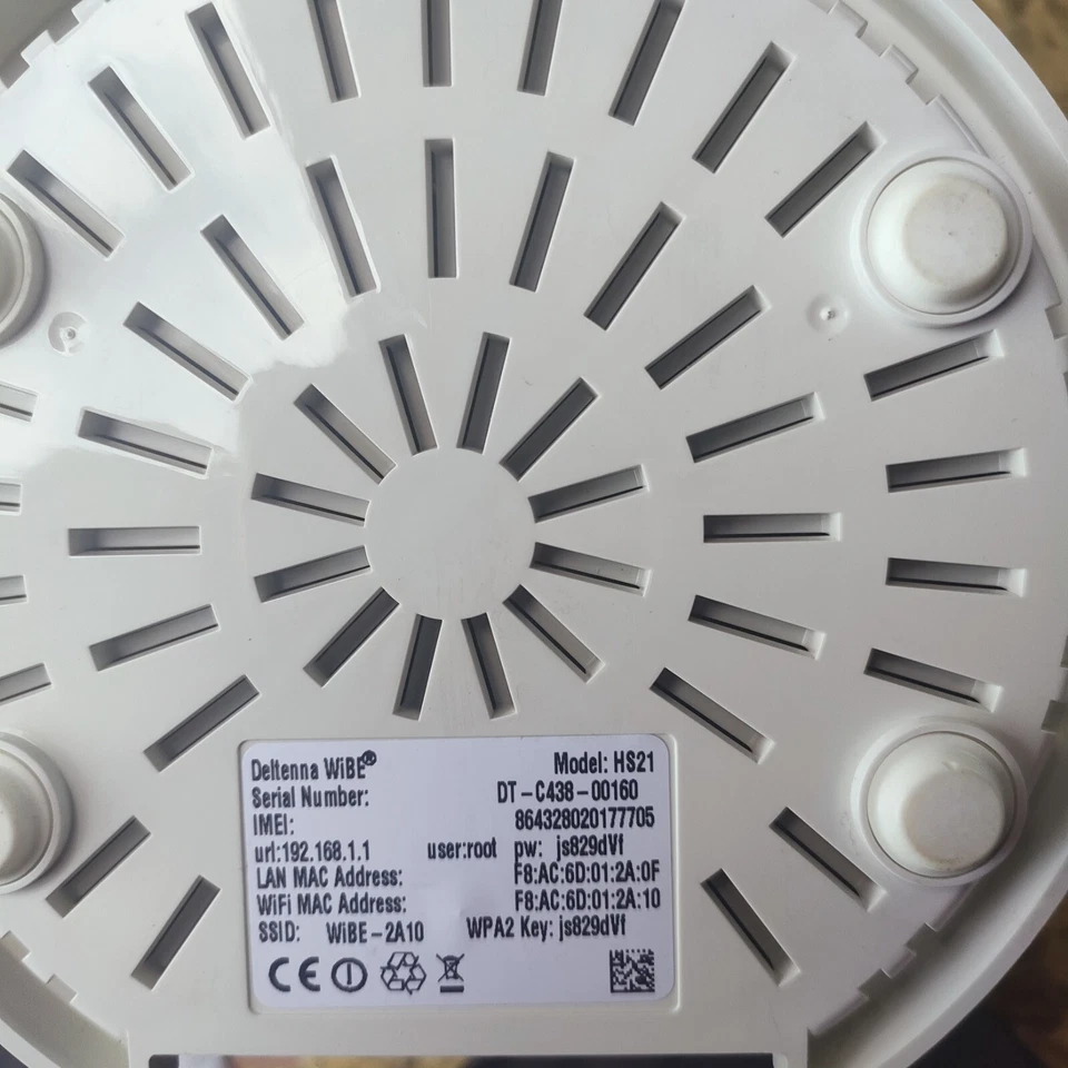 USED Deltenna WiBE HS21 3G router Wi-Fi Wireless broadband extender HSPA+ 21mbps - Image 3 of 3