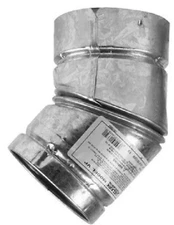 Selkirk 244216 4VP-EL45 Pellet Stove Chimney Vent Pipe 45 Degree Elbow 4"