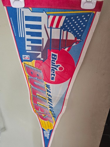 WASHINGTON BULLETS #2 NBA BASKETBALL VINTAGE FELT PENNANT 6/9/2024 - Picture 2 of 3