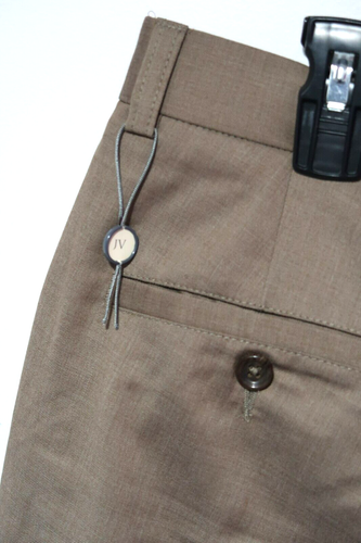 Jack Victor Sage Pant Wool Blend Brown Size 34R - Picture 4 of 5