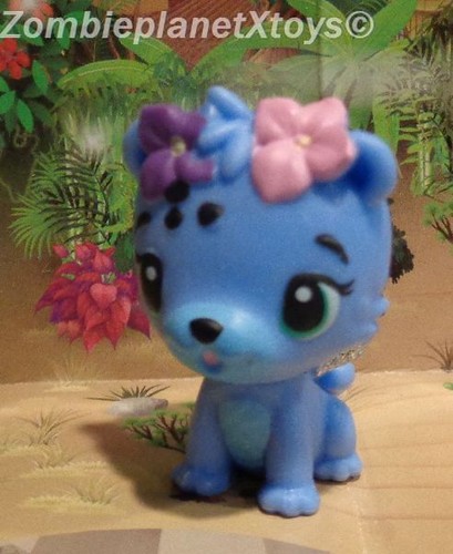 FIGURA HATCHIMALS COLEGIBLES OLOR DULCE camino pétalo LEOPUFF leopardo púrpura - Imagen 2 de 4