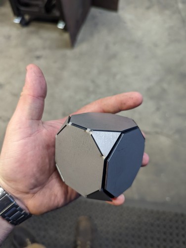 Welding Practice Kit - Dodecahedron Laser cut - Picture 3 of 3