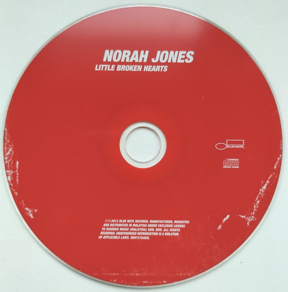 NORAH JONES ...Little Broken Hearts CD 2012 MALAYSIA Diana Krall Taylor Swift - Bild 2 von 4