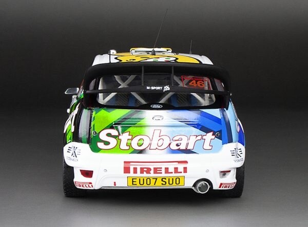 SunStar 1:18 Ford Focus RS WRC07–#46 V.Rossi/C.Cassina 2008 Wales