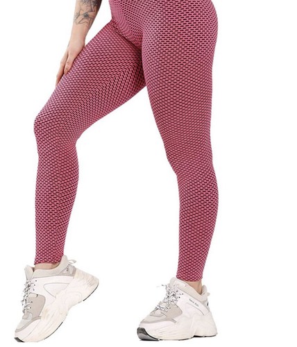 CM FASHION PINK BLACK LEGGINS LARGE BOOTY LIFT