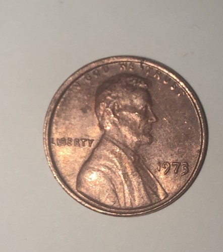 Extrem seltener Lincoln Penny 1973 außermittig gestempelt - Bild 1 von 3