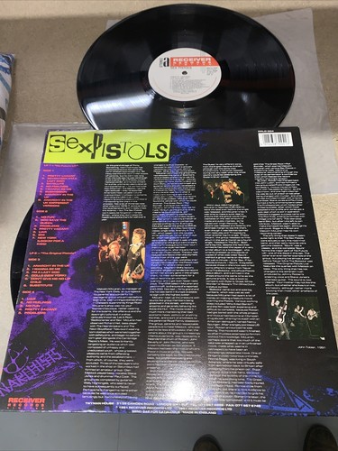 Sex Pistols - Pretty Vacant - 1991 demo and live recordings double vinyl album - Picture 5 of 5
