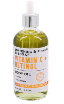 Huile Corporelle Partout Vitamin C + Rétinol Home And Body Company - 236 Ml - Senteur Orange Hibiscus - Neuf