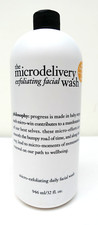Philosophy Microdelivery Exfoliating Facial Wash w Vitamin C 32 fl oz USA SEALED