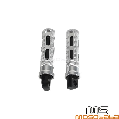 Pillion Passenger Side Bumper Step Foot Step Silver For Harley Street Glide FLHX - Foto 6 di 7