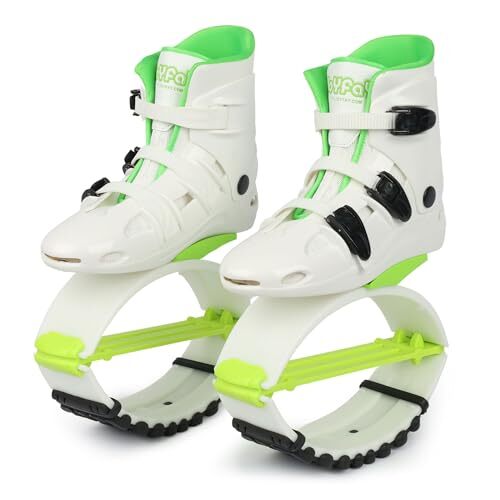 Joyfay Jumping Shoes Fitness Bounce Boots for Unisex Kids Adults White Shell - Picture 7 of 13