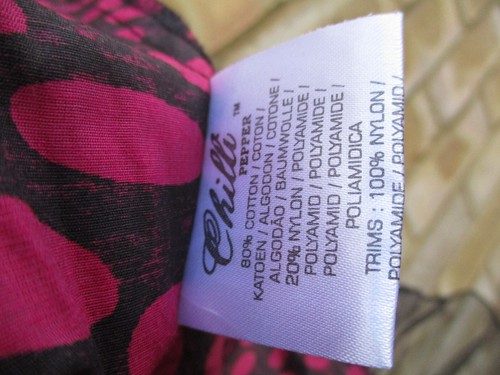 Chilli & Pepper (House of Fraser) size M black/fuschia dress NEW WITH TAGS! - Picture 11 of 17