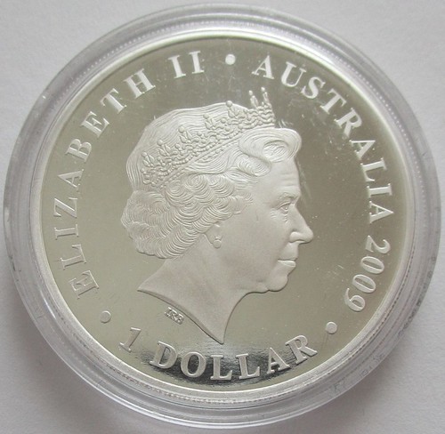 Australien 1 Dollar 2009 Fußball-WM in Südafrika 1 Oz Silber - Bild 2 von 2