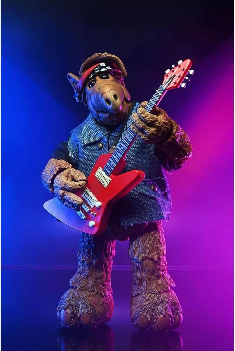 Alf Ultimate Born to Rock Alf 7 Inch Action Figure NECA Alf Ultimate Born to Rock Alf 7 Inch Action Figure NECA