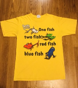 dr seuss one fish two fish shirt