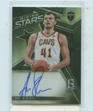 ANTE ZIZIC 2017-18 Panini Spectra Rising Stars Rookie Auto Autograph #D /199