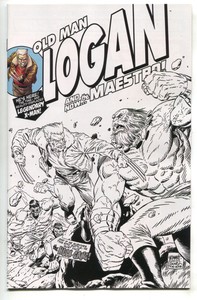 Old-Man-Logan-25-Marvel-NM-Incredible-Hulk-181-Homage-Wolverine-Sketch-Variant