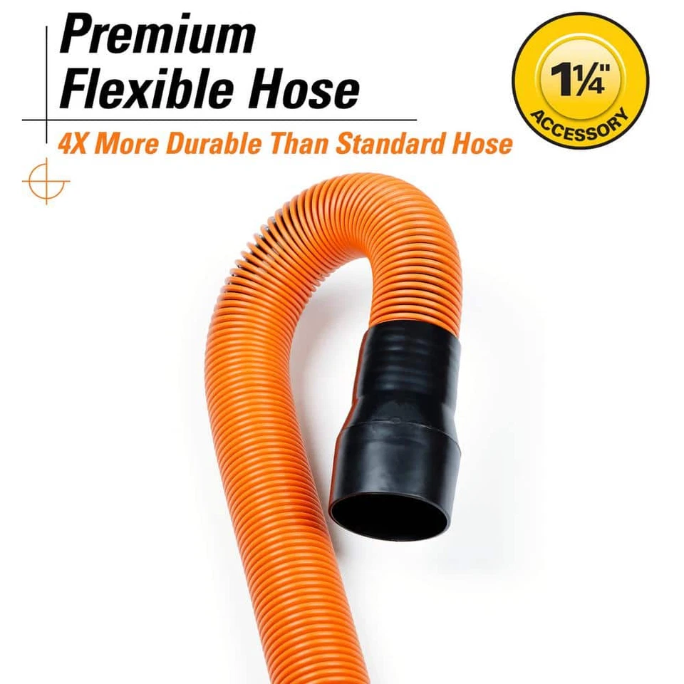 RIDGID #VT2534 1-1/4 pulgadas Kit de limpieza de automóvil premium para aspiradora de taller en seco húmedo RIDGID. Foto 4 de 4