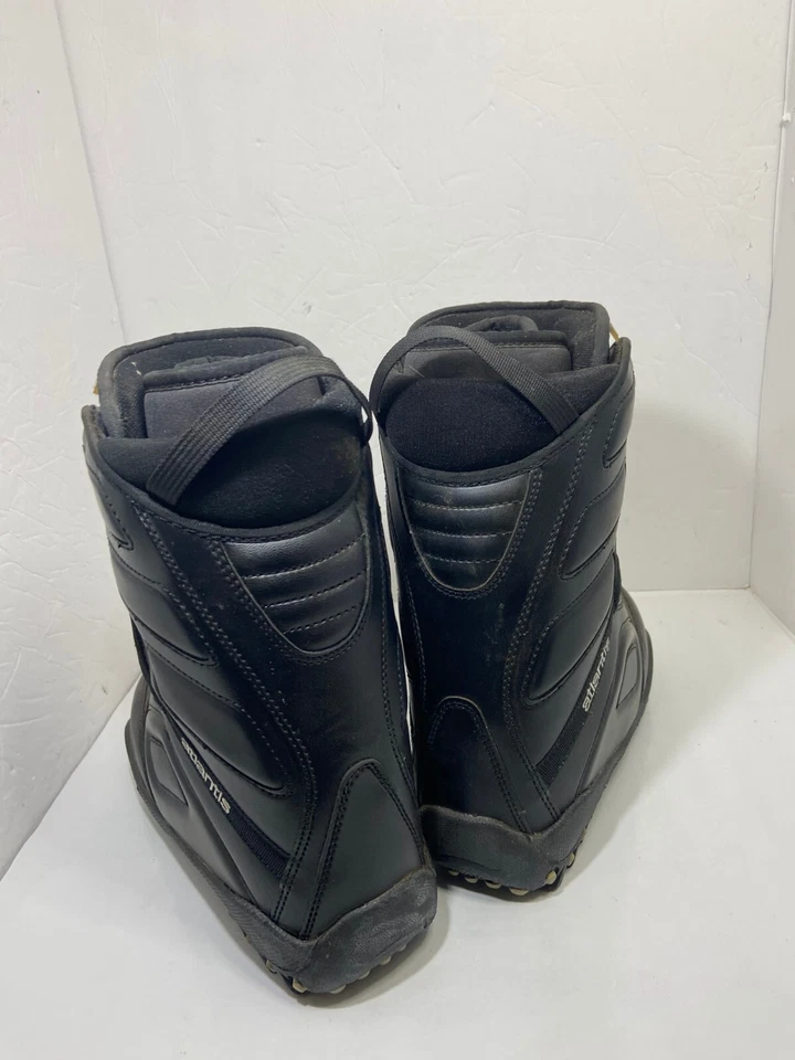 🌊 Atlantis Mondo BOA Talla 5 EE. UU., 24,0, 35 UE, Botas de Snowboard para Nieve NEGRAS USADAS EN EXCELENTE ESTADO -N3 Foto 4 de 4