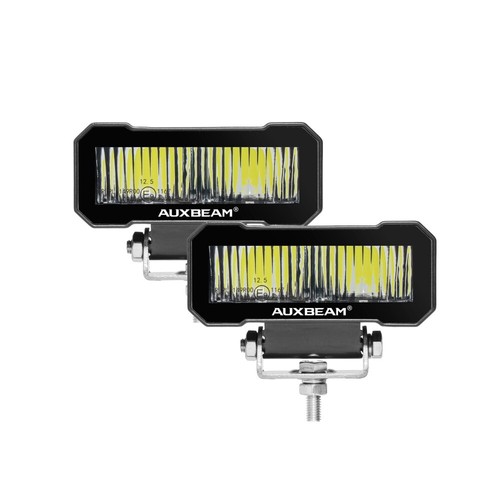 AUXBEAM 4.6" pulgadas LED Barra de luces de trabajo Spot Pods Lámpara antiniebla Offroad Conducción Camión ATV - Imagen 12 de 12