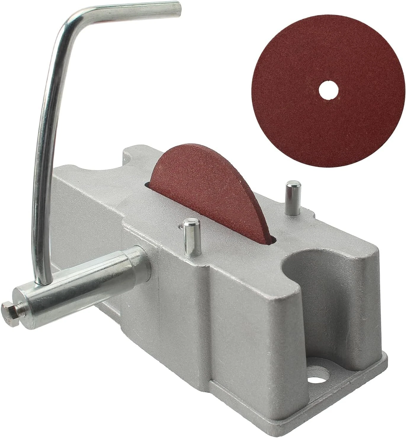 Manual Piston Ring Filer, Aluminum Manual Piston Ring Grinder 120 Grit Carbide Grinding Wheel for Repairing, OE #66785 66786