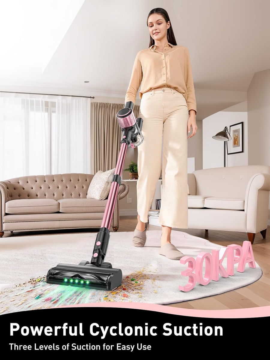 LITSPED Cordless Vacuum Cleaner and Mop, Wet Dry Vacuum Cleaner, All in One Cleaning Machine for Hard Floors, 40 Minutes runtime, Self-Clea 並行輸入品 Electrolux Ergorapido White Cordless Stick Vacuum (Convertible To