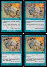 MTG: INTERVENE Urza's Legacy COMMON; played, Excellent condition x4