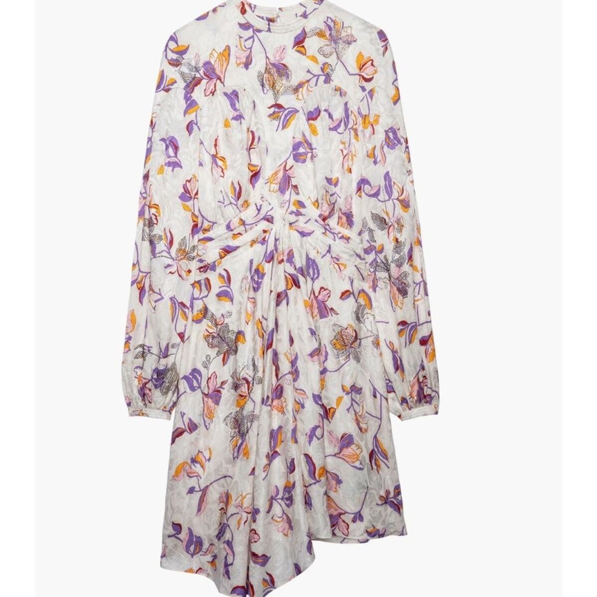 Zadig & Voltaire Rivage Jac Cut Flowers Silk-Blend Dress NWT Zadig & Voltaire Rivage Jac Cut Flowers Silk-Blend Dress NWT