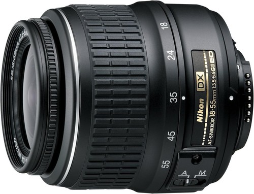 Nikon AF-S DX NIKKOR Objektiv 18–55 mm f/3,5–5,6 G II ED asphärisch als Ersatzteildefekt