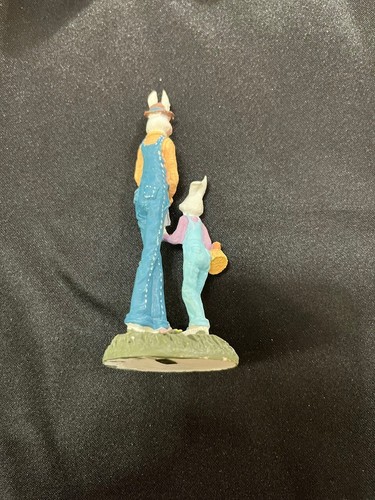Vintage Pencil Bunny Figurines - Collectible Set of 6 - Sizes Range from 4" to 5 - Picture 18 of 22