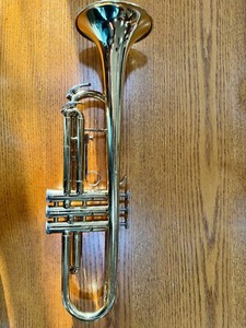 トランペット Holton Galaxy USA Nice Silver Holton Galaxy Trumpet with Case and Protec Mute