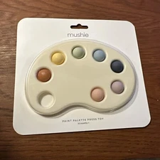 Mushie Paint Palette Press Toy BRAND NEW