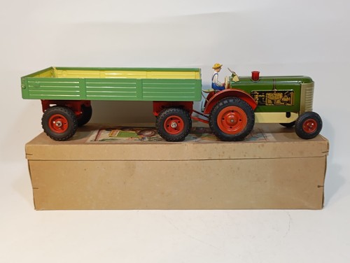 Gesha Traktor mit Anhänger Art.711K OVP (72483) - Bild 3 von 15