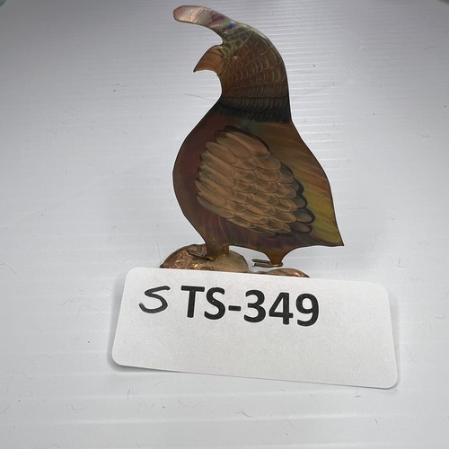 BSA Metall Vogel stehendes Stück möglicherweise Kupfer STS-349 - Bild 7 von 7