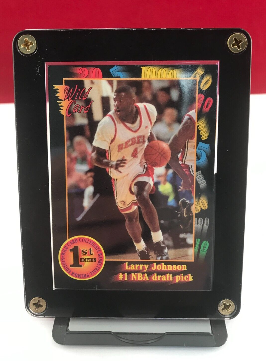 1992 Wild Card Collegiate Larry Johnson NBA #1 Rookie RC