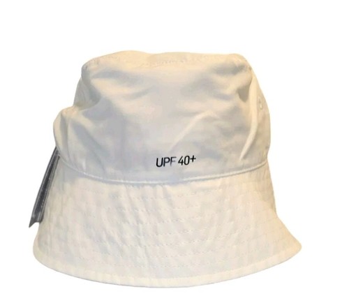 Nike Youth Bucket Hat 4-7 White/Black UPF 40+ - Imagen 6 de 6