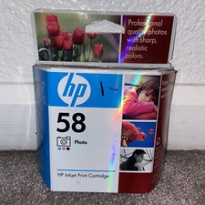 Genuine HP 58 Photo Inkjet Color Ink Cartridges C6658AN EXPIRED NEW SEALED