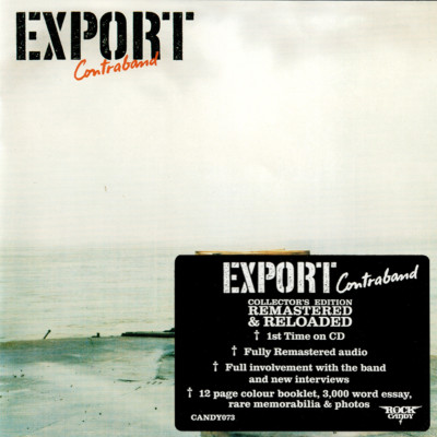 Export ~ Contraband (1984) CD 2010 Rock Candy Records UK    NEW   