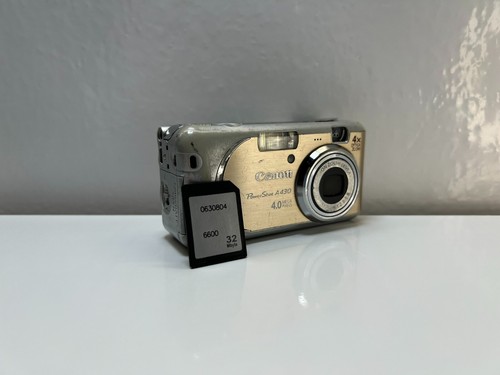 Canon PowerShot A430 Kompakt Digitalkamera 4MP Retro Fotoapparat 4x Optical Zoom - Bild 16 von 16