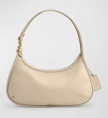 ★OVHEE★ Minette Shoulder Bag Ivory Coach Eve Shoulder Bag IVORY Glovetanned Leather Hobo Bag