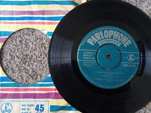 HUMPHREY LYTTELTON & HIS BAND-SHE'S CRYING FOR ME Ep 7" Vinyl - Picture 2 of 2