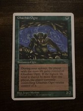 Ghazban Ogre Arabian Nights MTG Magic The Gathering D8902*