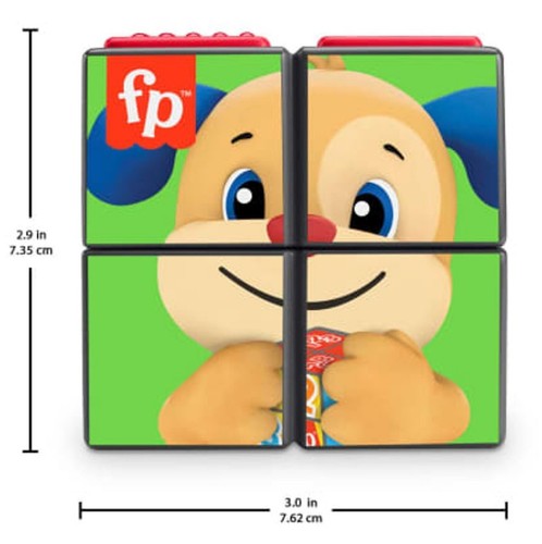 Fisher-Price Learn and Laugh Baby Learning Toy Lights and Fine Motor Activities - Picture 4 of 5