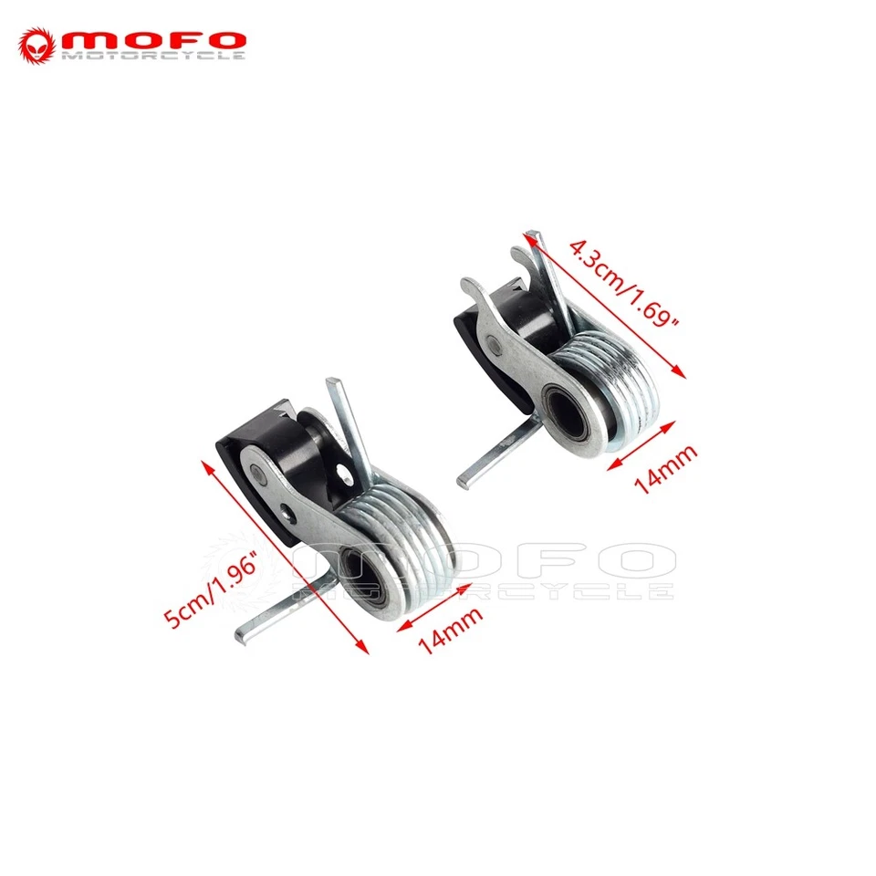 Kit completo tensor de cadena de leva para Harley Twin Cam Road King Dyna Softail FXST Foto 3 de 4