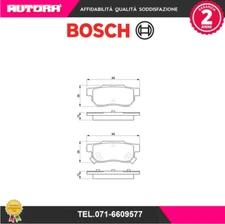 0986461131 brake pad kit, disc brake (BOSCH BRAND).