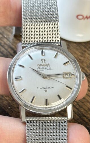 Omega Constellation Watch Automatic Vintage Mens 1966, Warranty + Serviced - Picture 3 of 13