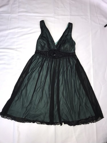 En Focus Studio Black Beaded Dress SIze 12 - 第 4/10 張圖片