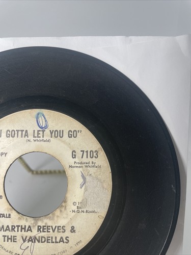 MARTHA REEVES & THE VANDELLAS I Gotta Let You Go GORDY RECORDS G 7113 - Picture 5 of 10