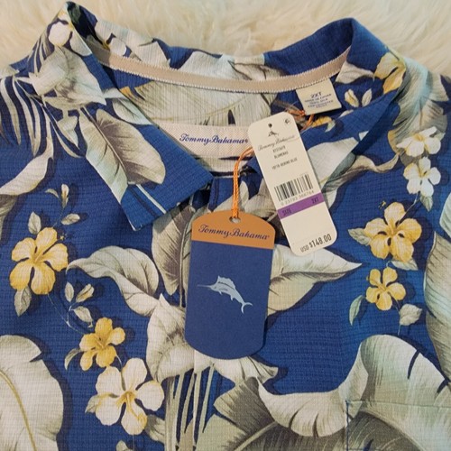 New With Tags Tommy Bahama Men's Blumenau Shirt Size 2XLT NWT - 第 2/4 張圖片